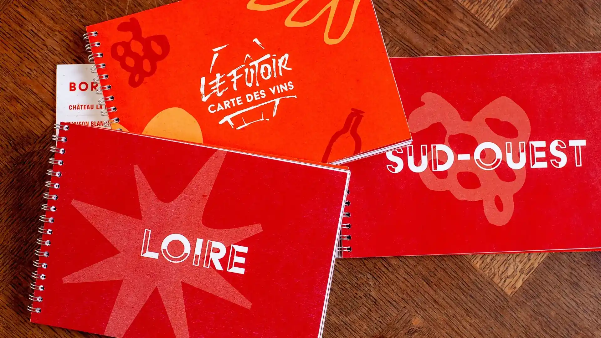 Brochure pour un bar et cave à vin à Cesson-Sévigné